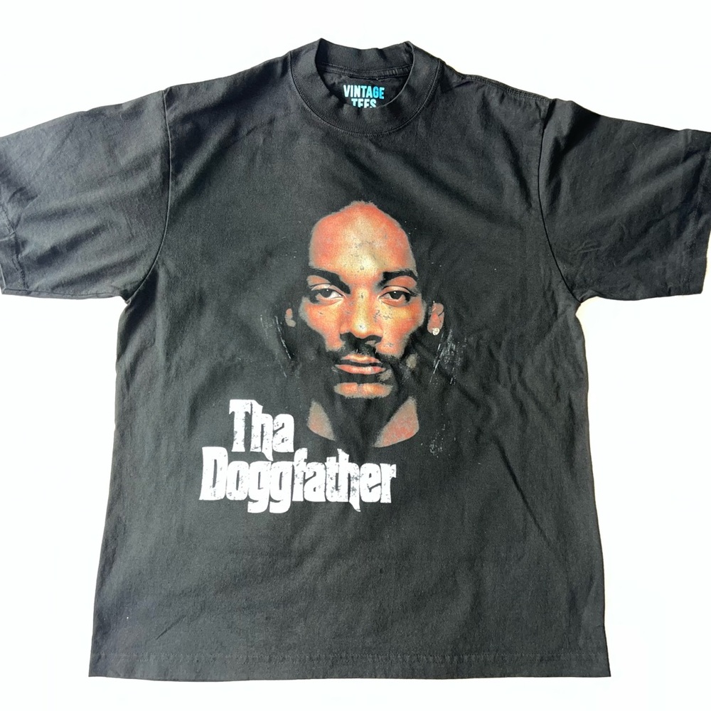Vintage Black Tha Doggfather T-Shirt